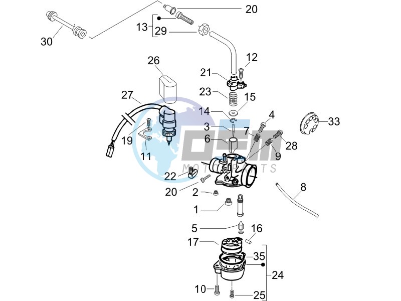 Carburetors components