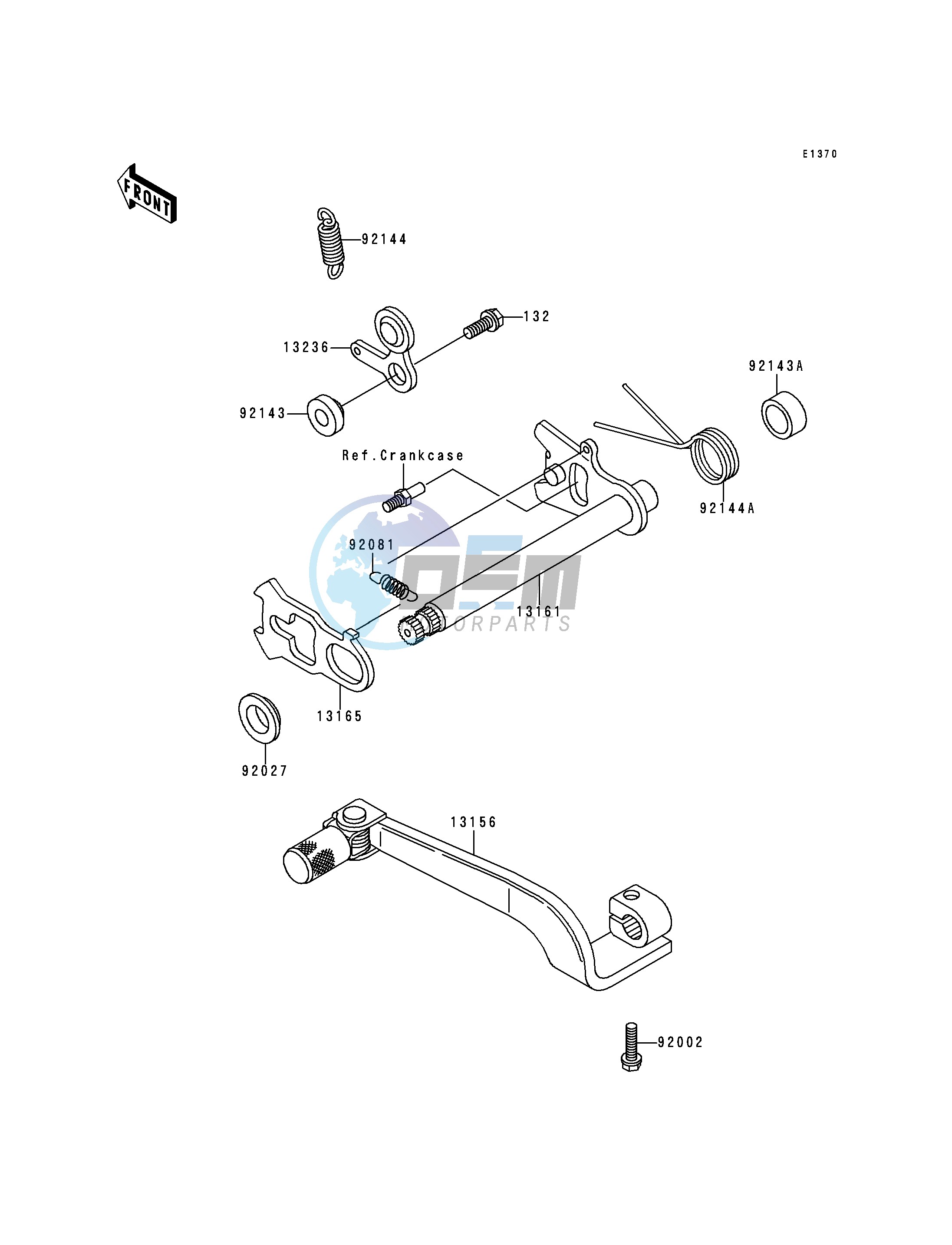 GEAR CHANGE MECHANISM