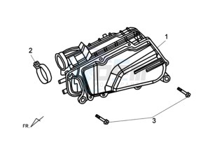 CELLO ALLO 125 drawing AIRFILTER