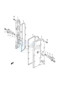 DF 225 drawing Exhaust Cover