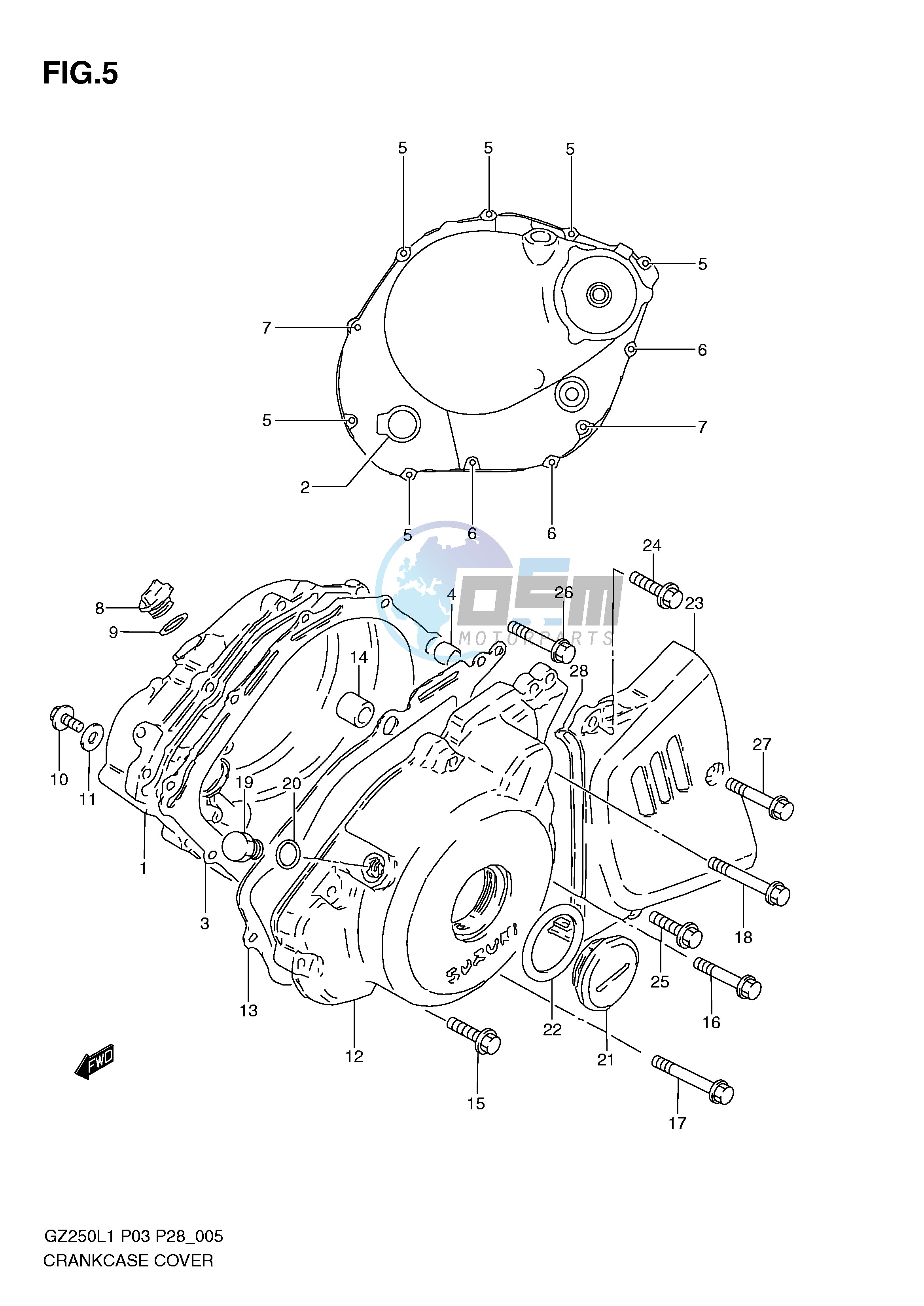 CRANKCASE COVER