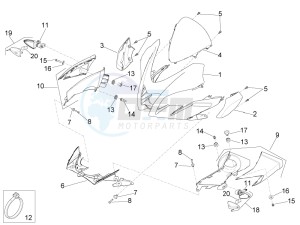 TUONO 1100 V4 FACTORY E4 SUPERPOLE ABS (APAC) drawing Front body I