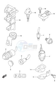 DF 20A drawing Sensor/Switch Non-Remote Control