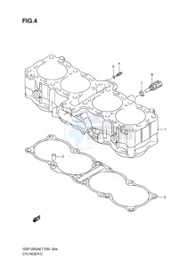 GSF-1250 BANDIT EU drawing CYLINDER