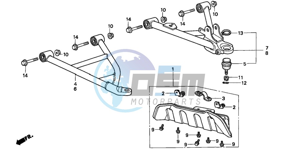 FRONT ARM/FRONT GUARD