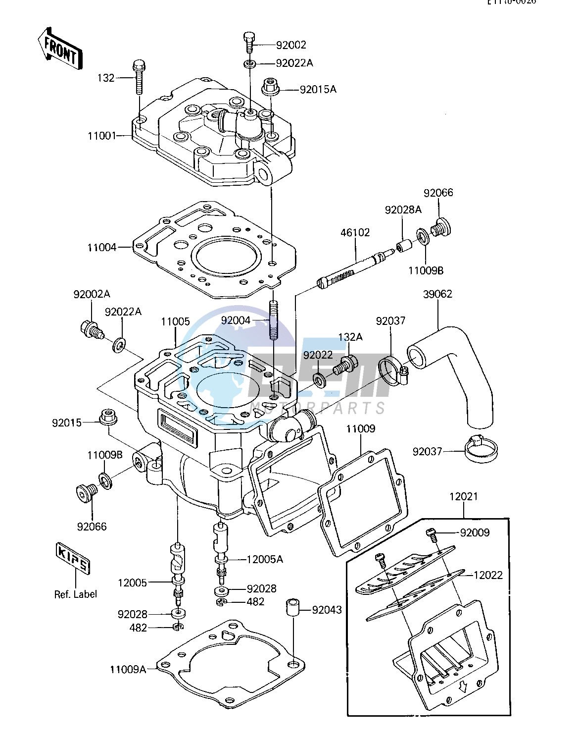 CYLINDER HEAD_CYLINDER_REED VALVE