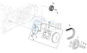 Atlantic 500 drawing Primary transmission