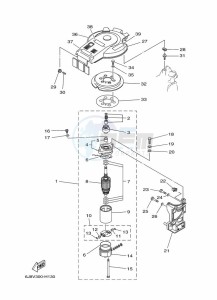 30DEOS drawing STARTING-MOTOR