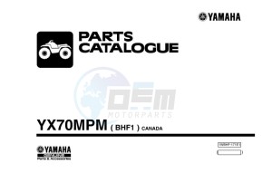 YXM700E YX70MPM (BHF1) drawing Infopage-1