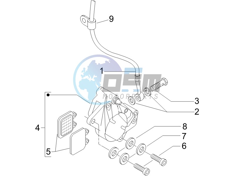 Brakes hose  - Calipers