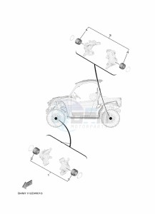 YXE1000EWS YX10ERPLP (B4MR) drawing MAINTENANCE PARTS KIT