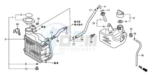 NPS50 drawing RADIATOR