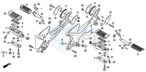 CBF600N drawing STEP