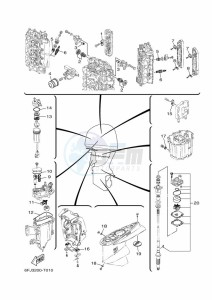 F250HET drawing MAINTENANCE-PARTS