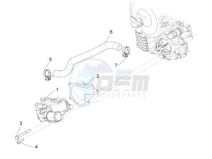 X10 350 4t 4v ie e3 drawing Cooler pump