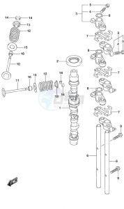 DF 25A drawing Camshaft