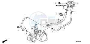 TRX90XC TRX90 ED drawing AIR SUCTION VALVE