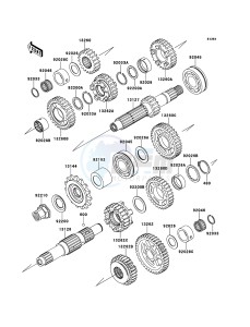 W800 EJ800ACFA GB XX (EU ME A(FRICA) drawing Transmission