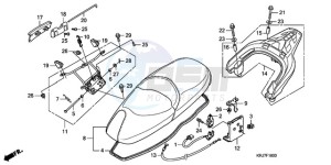 FES1509 Europe Direct - (ED / 2ED) drawing SEAT/REAR CARRIER