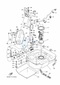 YXZ1000ET YXZ1000R SS (BASN) drawing FUEL TANK