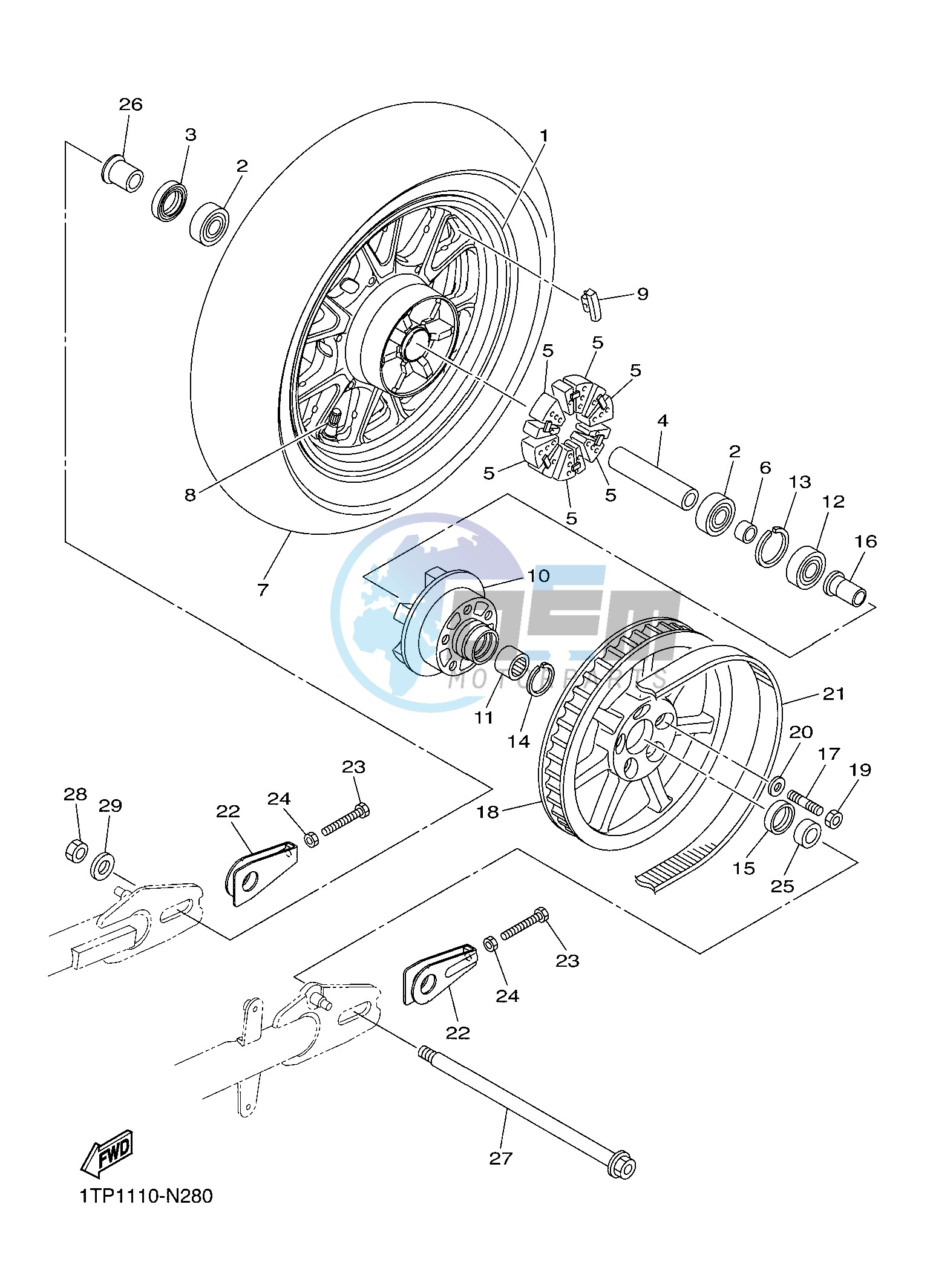 REAR WHEEL