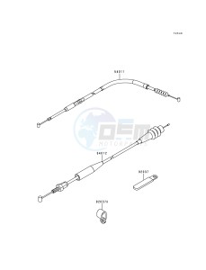 KX 250 K [KX250] (K2) [KX250] drawing CABLES