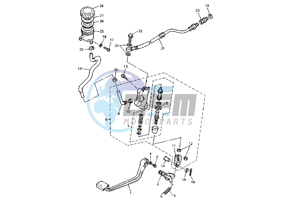 REAR MASTER CYLINDER