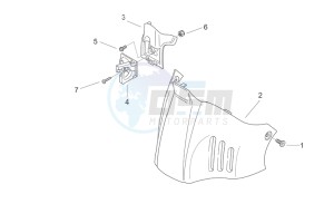 Scarabeo 50 2t e2 (eng. piaggio) drawing Central body III - f.brd - hng.c