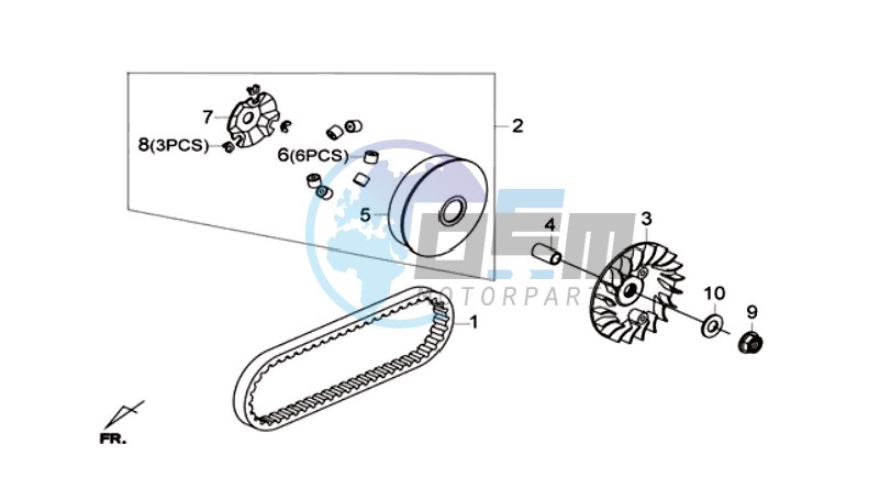 CLUTCH / V BELT