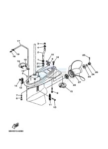 F80CEDX drawing LOWER-CASING-x-DRIVE-2