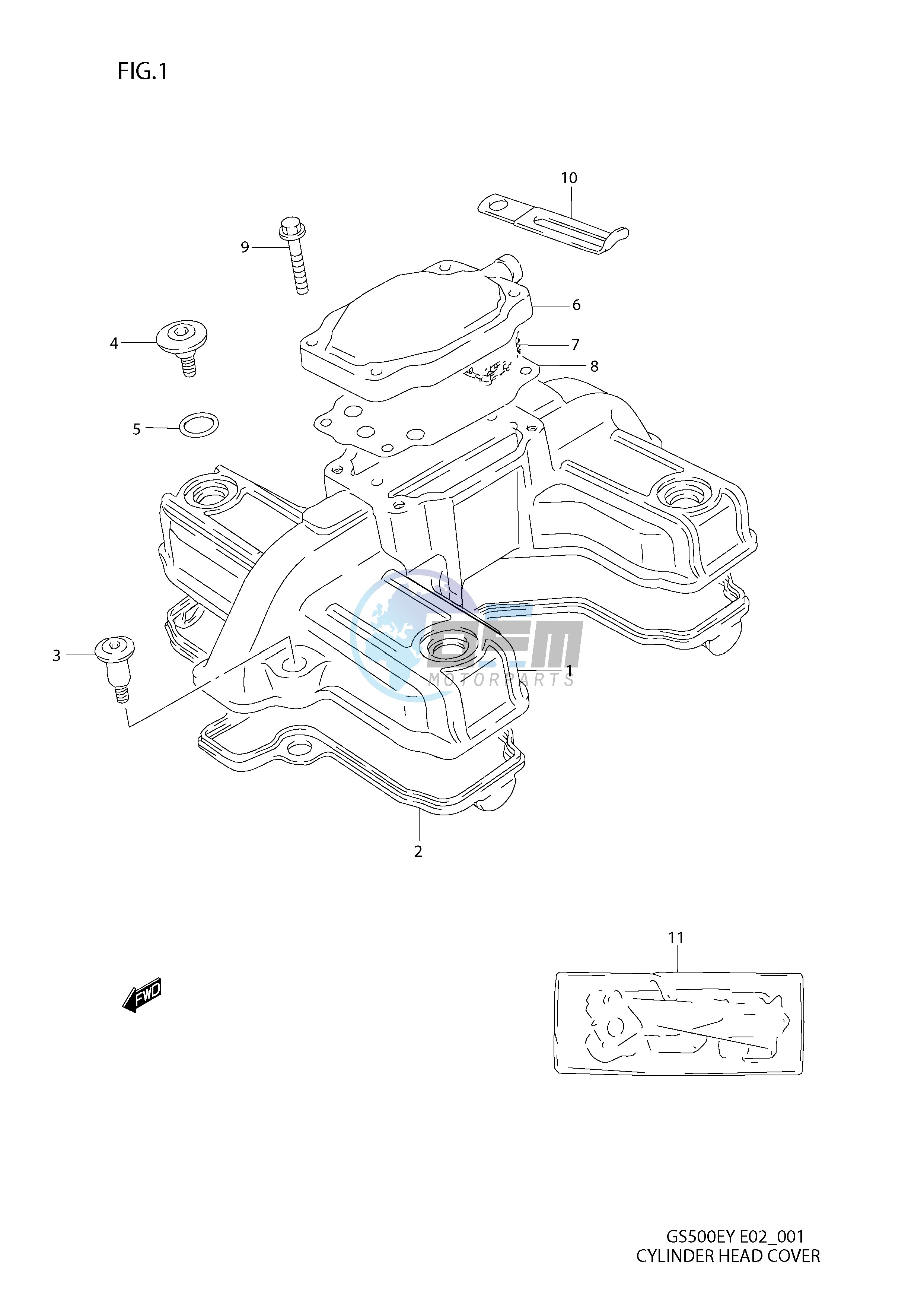 CYLINDER HEAD COVER