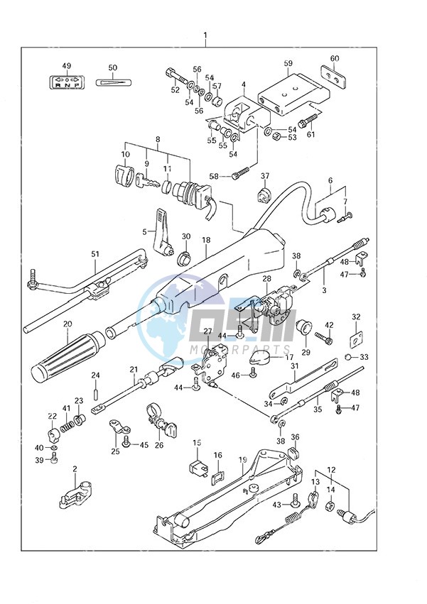 Tiller Handle