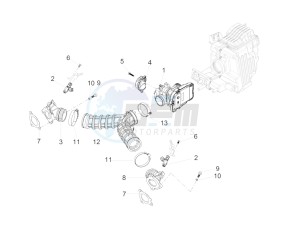 V7 III Racer 750 e4 (EMEA) drawing Throttle body