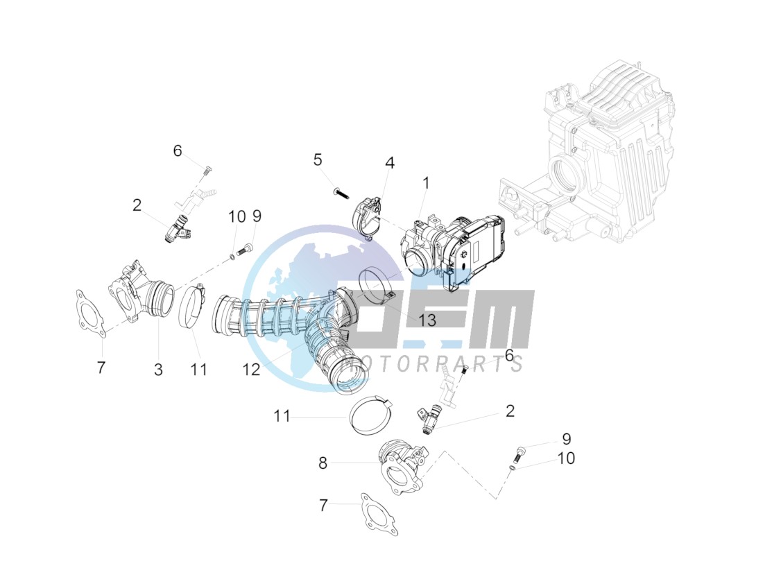 Throttle body