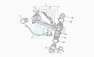 V 11 1100 Le Mans - Sport Naked Le Mans/Sport Naked drawing Throttle body