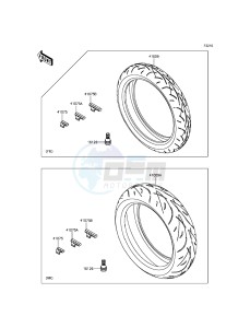 Z800 ABS ZR800DDS UF (UK FA) XX (EU ME A(FRICA) drawing Tires