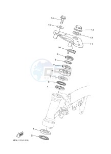 TT-R50E (2CJ3 2CJ4) drawing STEERING