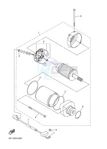 FZ1-N FZ1 (NAKED) 1000 (1EC9) drawing STARTING MOTOR