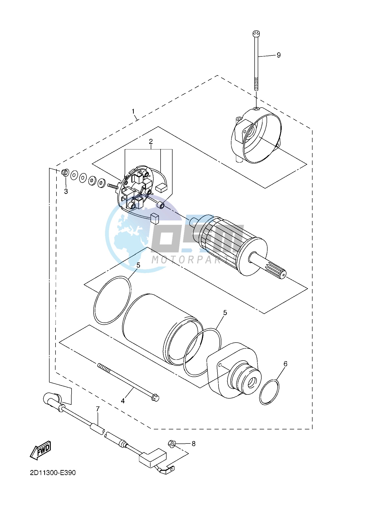 STARTING MOTOR