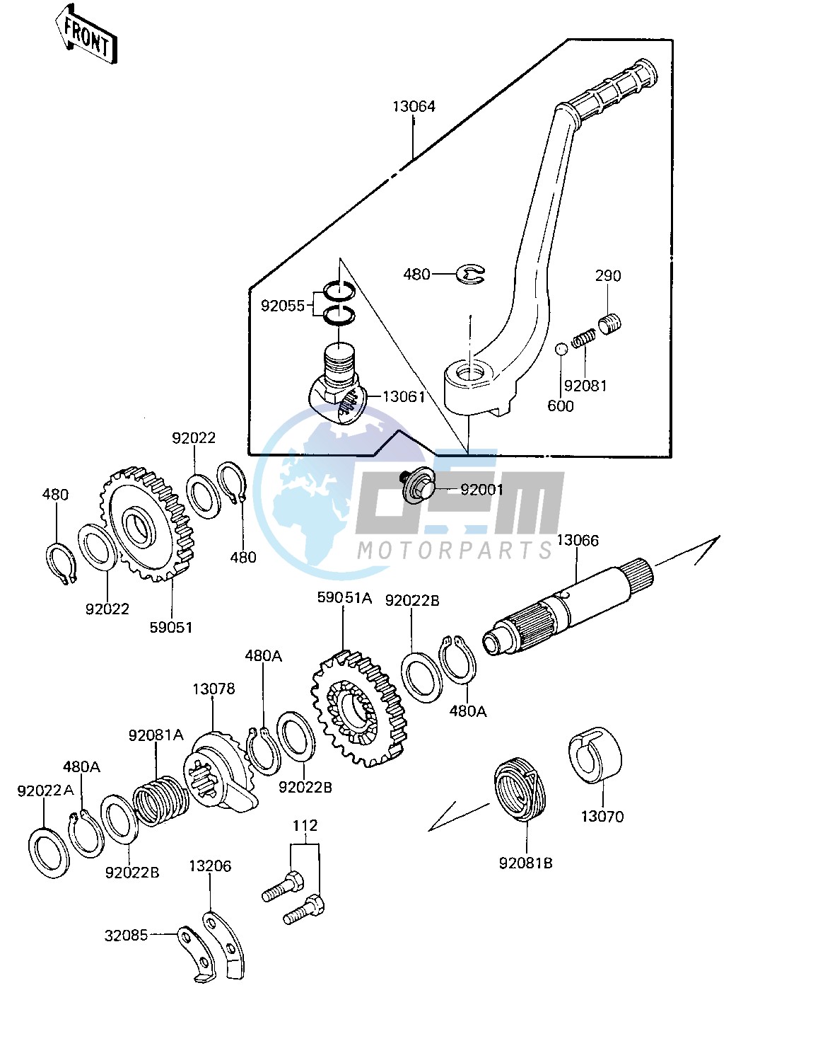 KICKSTARTER MECHANISM