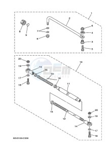 FL200BETX drawing STEERING-ATTACHMENT