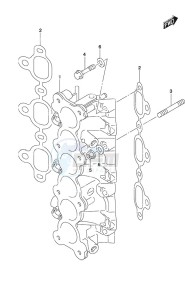 DF 225 drawing Intake Manifold