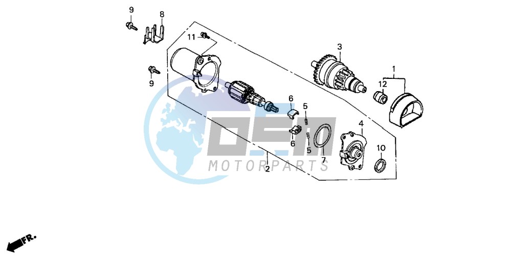 STARTING MOTOR