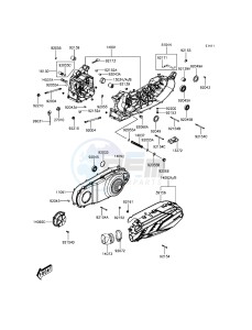 J300 ABS SC300BGF XX (EU ME A(FRICA) drawing Crankcase