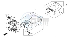 ST1300A drawing SEAT