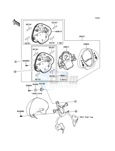 ER-6n ER650A8F GB XX (EU ME A(FRICA) drawing Meter(s)