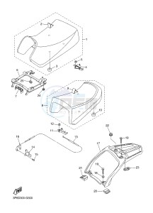 FJR1300A FJR1300-A FJR1300A ABS (B88C) drawing SEAT