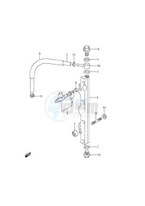 DF 115A drawing Fuel Injector