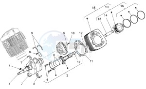 V7 II Stornello ABS 750 (USA) drawing Crankshaft cpl.