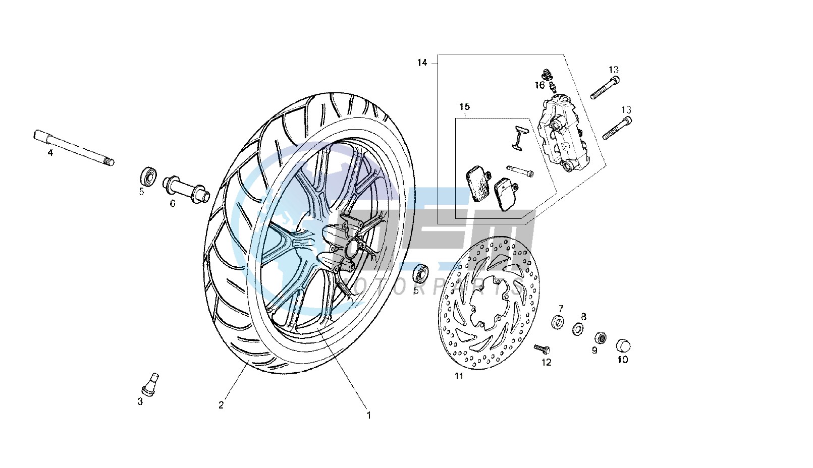 FRONT WHEEL